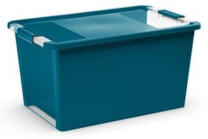 Пластмасова кутия за съхранение с капак петролена 55x35x28 cm Bi-Box – KIS