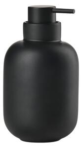 Черен каменина диспенсер за сапун 300 ml Sensu – Zone