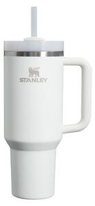 Бял термос със сламка от неръждаема стомана 1,18 l Quencher H2.0 FlowState Tumbler Frost – Stanley