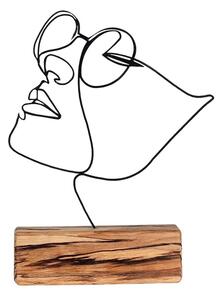 Метална статуетка Girl - Mioli Decor