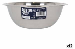 Купа Quttin Смесител Неръждаема стомана 3,5 L Ø 28,4 x 9,7 cm (12 броя)