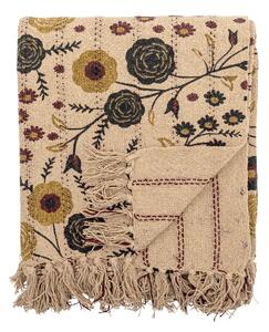 Кафяво одеяло от рециклиран памук 130x160 cm Eydis – Bloomingville
