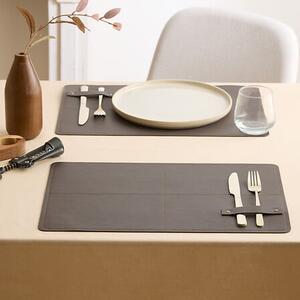 Подложка за хранене Secret De Gourmet Glenn, 45 x 30 cm - Сив