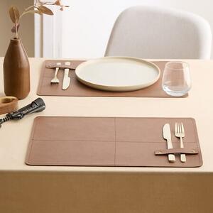 Подложка за хранене Secret De Gourmet Glenn, 45 x 30 cm - Сив