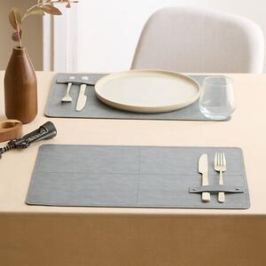 Подложка за хранене Secret De Gourmet Glenn, 45 x 30 cm - Сив