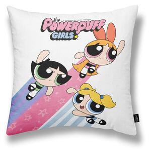 Калъфка за възглавница Powerpuff Girls Powerpuff A Бял 45 x 45 cm