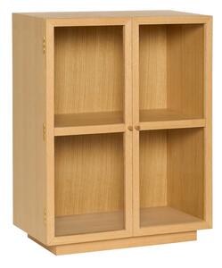 Висяща витрина от декор от дъб в естествен цвят 70x90x39 cm Mae – Hübsch