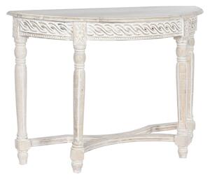 Console Home ESPRIT Бял Дърво манго 114,3 x 38,1 x 82 cm