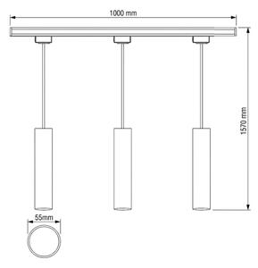 Philips-LED димируем полилей на кабел за шинна система EASYLINK HUE 3xGU10/4,7W/230V+Hue bridge