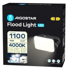 Aigostar - LED Прожектор LED/10W/230V 4000K IP65 черен