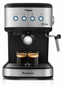 Кафемашина еспресо Rohnson Trieste R-98020, 850W, 20 bar-a, дюза за капучино, черна