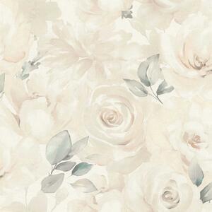 Влизолинов тапет за стена rasch peonies 582321