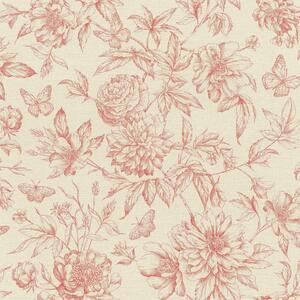 Влизолинов тапет за стена rasch peonies 793949