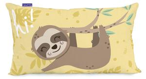 Калъфка за възглавница HappyFriday Moshi Moshi Happy Sloth Многоцветен 50 x 30 cm