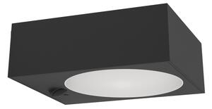 Eglo 901914-LED Соларно осветително тяло с сензор DARFANO LED/6,5W/3,7V 2000mAh черно