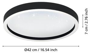 Eglo 900411 -LED RGBW Димируем плафон MONTEMORELOS-Z LED/17,8W/230V