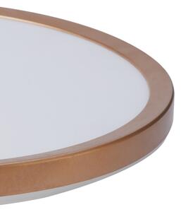 Brilagi - плафон за баня ULTRA SLIM LED/24W/230V Ø 42 см розово злато IP54
