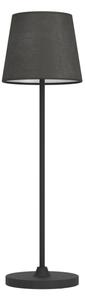 Eglo 75938 - Димируема, презареждаема LED настолна лампа LEONERO, 3,8W/5V 2000 mAh, черна