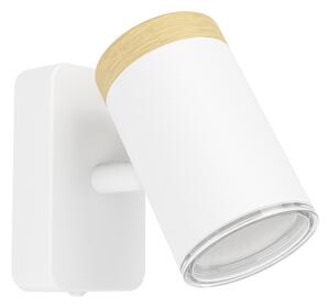 Eglo 300003 - Стенно точково осветително тяло за баня CONSUMA 1xGU10/3W/230V IP44 бяло/бежово