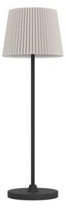 Eglo 75934 - LED настолна лампа LEONERO, зареждаема, с димер LED/3,8W/5V 2000mAh черна/кремава