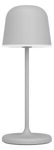 Eglo 901878 - LED настолна лампа MANNERA-S, димируема, за външна употреба, презареждаема, LED/1,8W/5V, IP54, сива