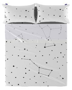 Подова постелка HappyFriday Blanc Constellation Многоцветен 160 x 270 cm (Звезди)