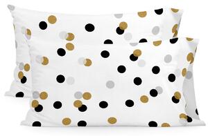 Калъфка за възглавница HappyFriday Blanc Golden Dots Многоцветен 50 x 75 cm (2 броя)