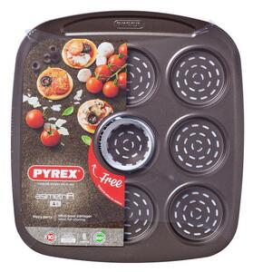 Тава за Фурна Pizza Mini Pyrex Asimetria Поцинкована Стомана (9 Отделения) (16 x 16 cm)