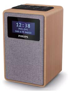 Радио часовник Philips Сив