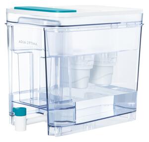 Диспенсър за филтриране на вода Aqua Optima Perfect Pour WD1003, 8,2 л, 5 степенна филтрация, Без BPA, Evolve+, Бял/прозрачен