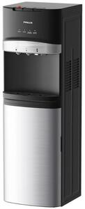 Диспенсър за вода с ледогенератор Finlux FWD-2602IM, 520W, 12-95°C, Охлаждане 4 л/ч, Затопляне 5 л/ч, Компресорен, Черен/сребрист
