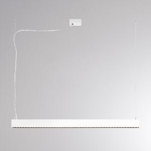 Molto Luce LED висяща лампа PERFORA PROLINE M, бяла, 106 см, DALI (осветление, Затъмняване, Бял, Дневна/трапезария, Алуминий, Модерен