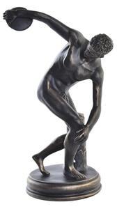 Декоративна фигурка DKD Home Decor Discobolus Мед Смола (19 x 17 x 34 cm)