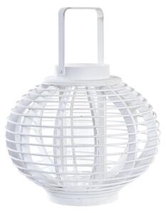 Latern DKD Home Decor Кристал Бял Бамбук (35 x 35 x 29 cm)