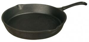Тиган Kinghoff KH 2252, 25.5 cm, Чугун, Индукция, Удобна дръжка, Черен