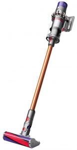 Вертикална прахосмукачка Dyson Cyclone V10 Absolute 448883-01, 150AW, 125000 об/мин, 0.77l, 60 мин, 3 режима, 2 Tier Cyclone™, HEPA, Тиха, Хигиенично изпразване, Без заплитане, Никел/оранжев