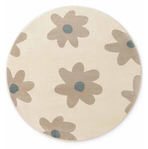 Бежов детски килим ø160 cm Bloomy – Hanse Home