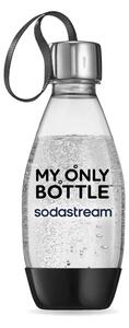 Бутилка за газиране Sodastream My Only Bottle, 0.5 л, Без BPA, Съвместим с Spirit, Jet, Fizzi, Genesis, One Touch, Play, Power и Source, Черен