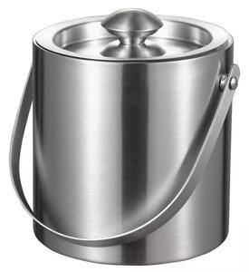 Ледарка Kinghoff KH 1243, 1.5 л, Ø15 см, Двойна стена, Дръжка за лесно носене, Инокс