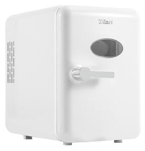 Преносим мини хладилник Zilan ZLN1153, 36W, 4 л, 6 кена, Охлаждане/затопляне, 10-75°C, 240/12V, Бял