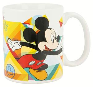 Чаша Mickey Mouse Happy smiles Керамика Червен Син (350 ml)