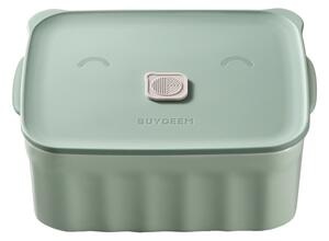Керамична кутия за храна Buydeem Bento CT1006-CG, 810 мл, 17х20.5 см, До 230°C, Съвместима с фурна и микровълнова, Зелен