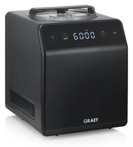 Машина за сладолед 2в1 Graef IM706, 180W, 2 л, 4 програми, От -18C до -35C, Сензорен дисплей, Черен