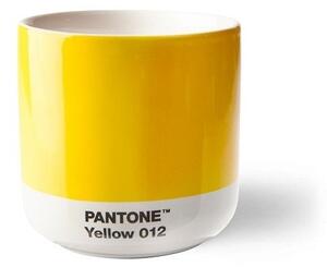 Жълта керамична чаша 175 ml Cortado Yellow 012 - Pantone