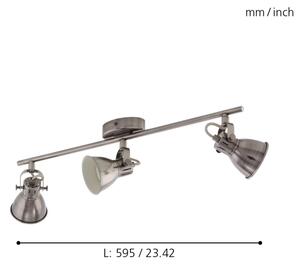 Eglo 96554 - LED Точково осветително тяло SERAS 3xGU10/3,3W/230V