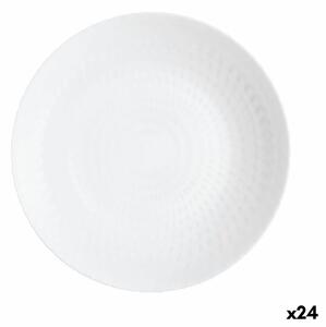 Дълбока чиния Luminarc Pampille Бял Cтъкло (20 cm) (24 броя)