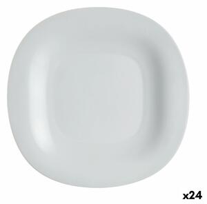 Lame plaat Luminarc Carine Сив Cтъкло (Ø 27 cm) (24 броя)