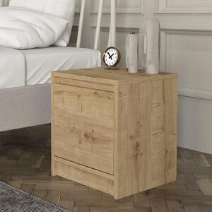 Нощно шкафче от меламин Conve в цвят сапфирен дъб 40x35x45см