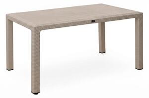Маса Kalan TopMebel от полипропилен в цвят капучино, 150x90x75 см