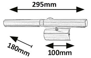 Rabalux 3643 - LED Лампа за картина PICTURE LIGHT 2xG9/2W/230V